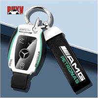 ซองใส่กุญแจรถยนต์เมอร์ซีเดสเบนซ์ซื้อ AMG Graffiti Key อุปกรณ์ป้องกันฝาครอบกุญแจสำหรับ Benz C-CLASS C260 C200 E-CLASS GLE300 E300