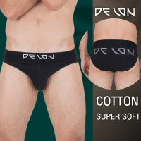 DELON **โปร ตัวละ 175 .- ซื้อ 3 ตัว ราคาพิเศษ 379.- เลือกแบบได้ ** Cotton Super Soft  กางเกงใน ชาย bIKINI  เนื้อผ้าคอตตอน สแปนเด็กซ์  AU53025  **SIZE  M - XL **