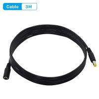 ANBIUX 1pcs DC Power Extension Cable 3 Meter/ 10FT Jack Socket To 5.5mmx2.1mm Male Plug For CCTV Camera 12 Volt Extension Cord