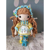 DIY Make-A- Dolls แฮนด์เมดโครเชต์รูปการ์ตูนสร้างสรรค์เป็นของขวัญสำหรับเด็กหรือแฟน