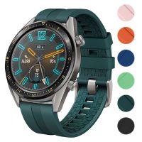 【CW】 22mm Gt/2/2e/3 Silicone Smartwatch 3/45mm/46mm/gear s3 Band