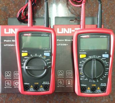 มัลติมิเตอร์ดิจิตอล UT33A+ และ UT33B+ Uni-T (สามารถเลือกได้ที่หน้าสั่งสินค้า)