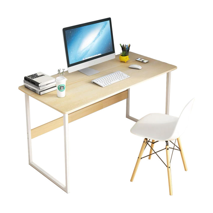 โต๊ะทำงาน-วางคอมพิวเตอร์หรือโน๊ตบุคได้-วางของอเนกประสงค์-ประกอบง่ายราคาถูก