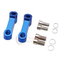 Motorcycle Mirror Riser Extenders Spacers Extension Adapter Adaptor For Kawasaki Z750 Z1000 ER6N ER6 ER5 EX500 VERSYS 650 FZ-07