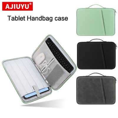 AJIUYU Handbag Case For iPad Samsung Xiaomi Lenovo 10"-13in Tablet Protective Cover Sleeve Shockproof Pouch Bag for iPad Pro Air