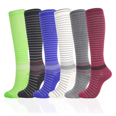 Wholesales Men Compression Socks Soccer Football Basketball Outdoor Sports Socks Long Tube Nursing Running Soccer Cycling Socks