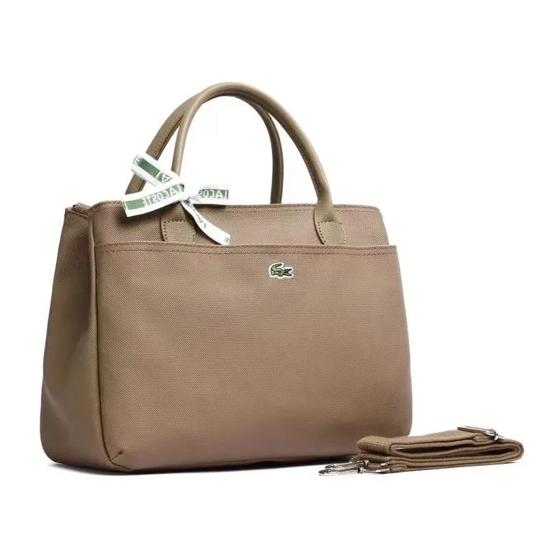 pølse Acquiesce nær ved Lacoste women's sling bag/handbag 3 zipper 5163-1 large size 24x11x33cm |  Lazada PH