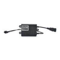 100W สำหรับไฟหน้ารถเครื่องปฏิกรณ์บัลลาสต์ทดแทนดิจิตอลสำหรับ H1 H3 H7 9006