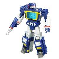 มินิ Soundwave กับ HS-03แปลง MFT HS03ทหารร้อน G1กระเป๋าตุ๊กตาขยับแขนขาได้แปลงร่างสงครามของขวัญหุ่นยนต์ของเล่น