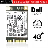 7W5P6เซียร่า MC8805สปา + WWAN บรอดแบนด์การ์ดเน็ตเวิร์ก3G สำหรับ E5440 E6440 E6540 DW5570 M4800 E7440