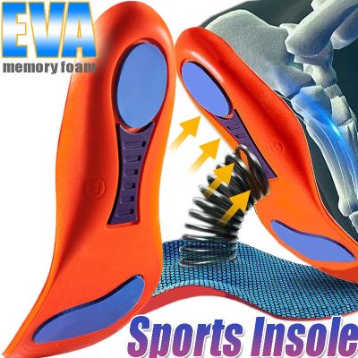 【jw】㍿○☄  Palmilhas de apoio do arco respirável Palmilha ortopédica para pés Almofada absorção choque Sapatos esportivos corrida Homens e mulheres