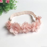 Newborn Sweet Hairwear Baby Girls Cute Flower Headband Ribbon Hair Straps