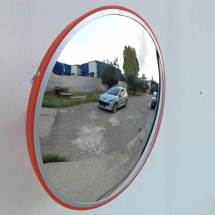 Convex Mirror with Poly carbonate Lens (24 ) Highway Mirror Road Mirror