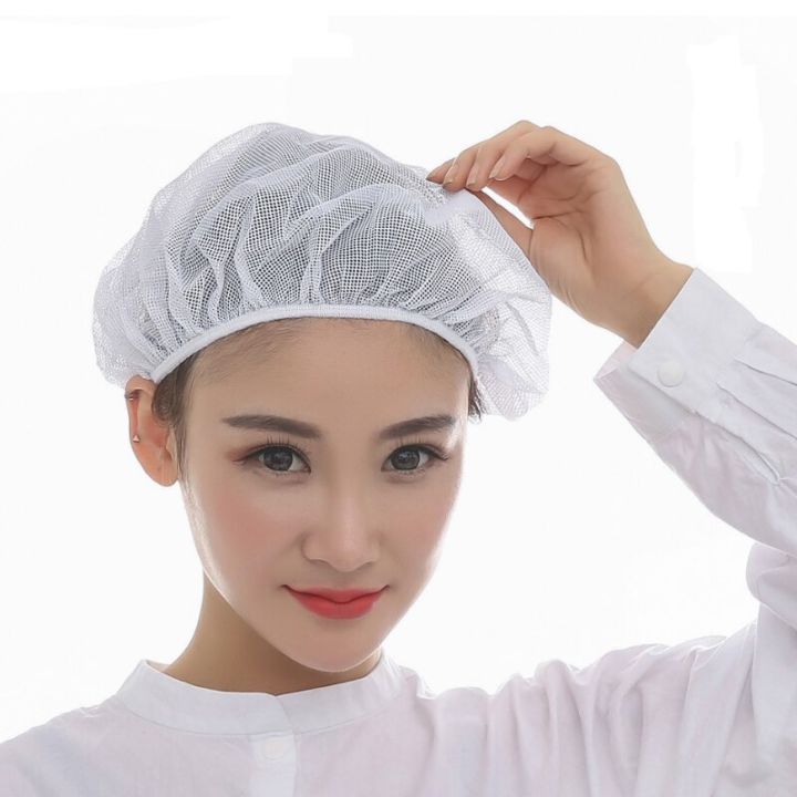 5pcs-bakery-hat-mesh-chef-hat-reusable-hotel-kitchen-restaurant-catering-cooking-cap-workshop-cap-hair-cap-showerheads
