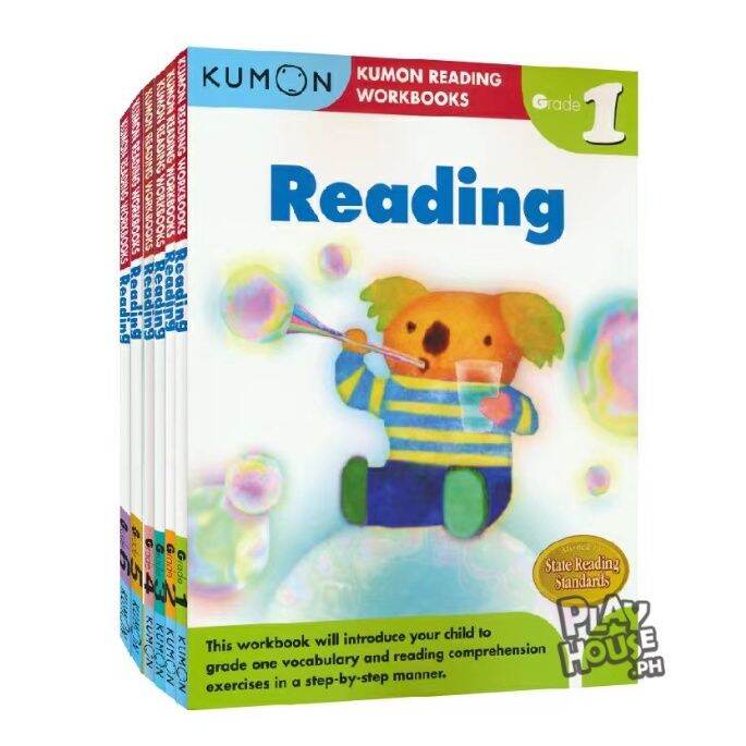 Kumon Reading Workbooks Grades 16 Lazada PH