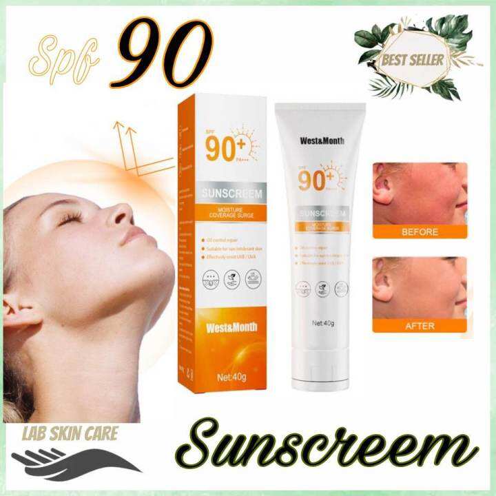 AUTHENTIC!! West Month Sunscreen For Face And Body Waterproof Sun Cream ...