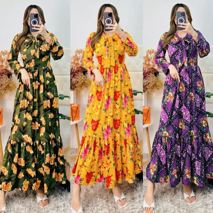 BIA KOREAN STYLE MAXI DRESS TAYTAYFINDSPH | Lazada PH