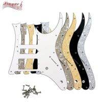 Xinyue อะไหล่กีตาร์-สำหรับ10รูสกรู MIJ Ibanez RG 2550Z Pickguard กีตาร์ Humbucker HSH รอยขีดข่วนแผ้นปิ๊กอัพมีหลายสี