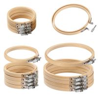 ❁✆✎ 10pcs/Set 3-12inch Round Wooden Embroidery Hoops Bamboo Cross Stitch Frame Hoop Craft Embroidery Tools DIY Catcher Hanging Decor