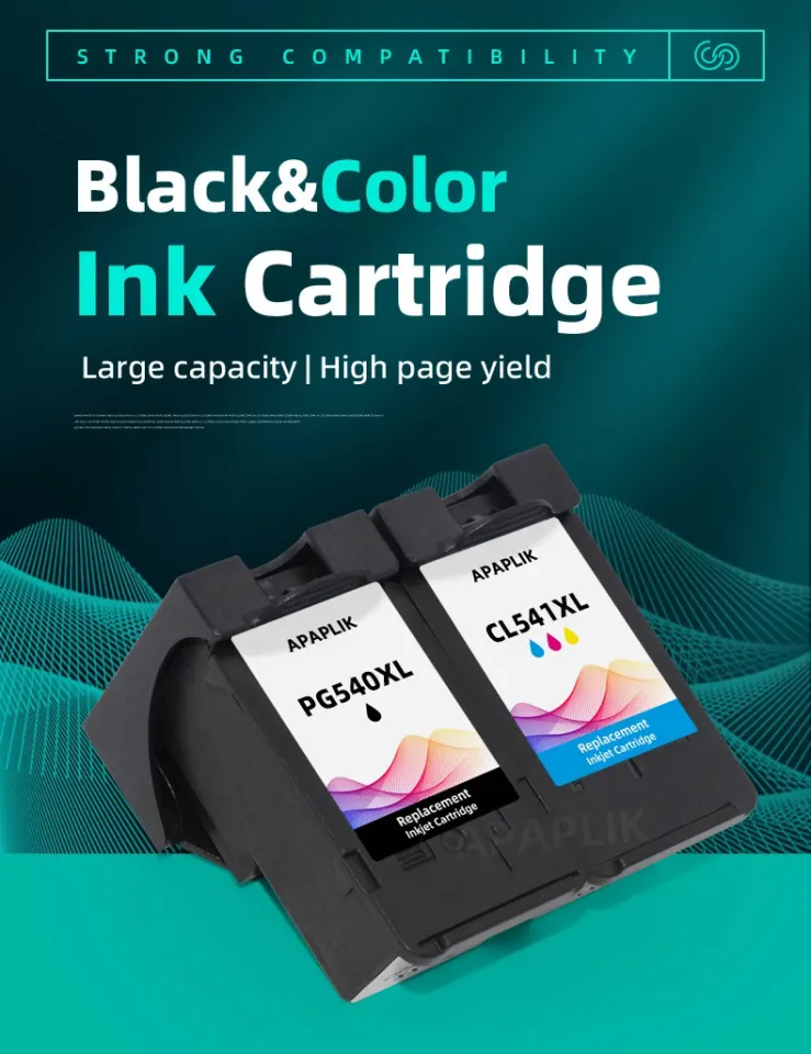Remanufactured Ink Cartridge Replacement for Canon PG 540 CL 541 XL 540 541  for Canon Pixma MG2100 MG2150 MG2200 MG3150 MG3200 MG4150 MG4200 MX395