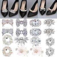 HOT 1/2Pcs Shoe Clip Decoration Rhinestone Buckle Pendant