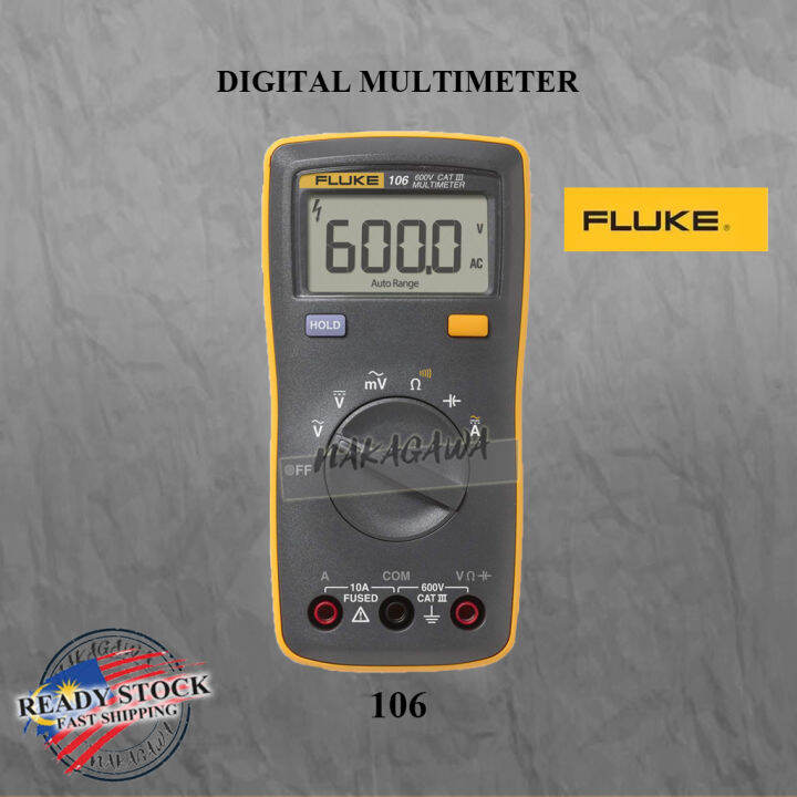 NEW FLUKE 106 DIGITAL MULTIMETER Lazada