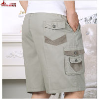 new Cargo Shorts Men Summer Fashion Army Military Tactical Homme Shorts Casual Multi-Pocket Male Baggy Trousers