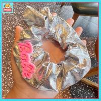 GQBN44V3 สีทึบทึบ ตุ๊กตาบาร์บี้ scrunchie แฟชั่นสำหรับผู้หญิง อีลาสติก ยางรัดผม ที่มัดผม หางม้าหางม้า เชือกมัดผม สำหรับผู้หญิง