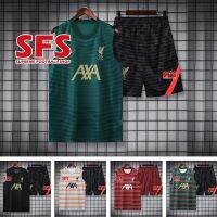 shot goods 【SFS】Top Quality 2022 Liverpool Jersey Vest Pre Match Football SOCCER Jersey Jersi T-shirt LFC Fans Version S-2XL