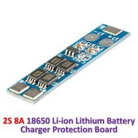 LINCARDI 8A แบตเตอรี่ลิเธียม18650ทนทาน7.4V 8.4V วงจร BMS 16A ชาร์จแผ่นป้องกันโอเวอร์ชาร์จ