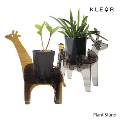 KlearObject Plant Stand ที่วางกระถาง ที่วางอะคริลิค แบบ knockdown กระถางต้นไม้อะคริลิค กระถางดอกไม้ แจกันดอกไม้ แจกันอะคริลิค