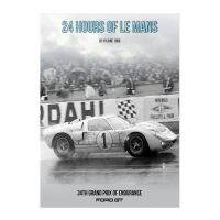 Póster De Le Mans De 24 Horas,Pintura De Coche De Carreras Vintage De Francia Impera En,Imagen,Ación Hogar,arte ผนัง Para Sala De Estar ผ้าใบพิมพ์1ชิ้นภายในกรอบไม้หรือไร้กรอบ (ขนาดภาพสามารถปรับแต่งได้)