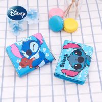 Disney Stitch Cartoon New Wallet Luxury Brand Womens Coin Purse Multi-card Slot Large-capacity Fashion Student Coin Purse Wallets