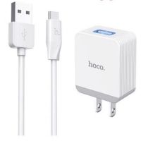 Hoco C22B 3A ที่ชาร์จไฟโทรศัพท์ ชาร์จเร็ว 5V/3A Max. ชุดชาร์จแบต Type-C USB 1 ช่อง ทนทาน น้ำหนักเบา สะดวกต่อการใช้งาน