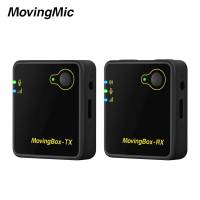 ไมค์ไลฟ์สด Movingmic Movingbox Wireless Microphone 2.4Ghz ไมค์ไร้สาย