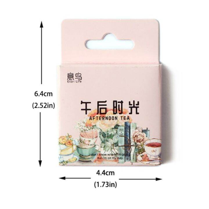 mr-paper-1-style-46pcs-box-vintage-plant-sticker-creative-beauty-flower-hand-account-material-decorative-stationery-sticker