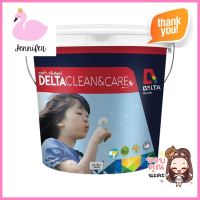 สีน้ำทาภายใน DELTA CLEAN&amp;CARE BASE C กึ่งเงา 2.5 แกลลอนINTERIOR PAINT DELTA CLEAN&amp;CARE BASE C 2.5GAL SEMI-GLOSS **สอบถามเพิ่มเติมได้จ้า**