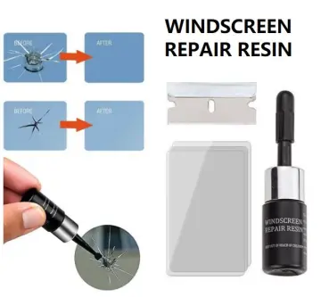 Automotive Glass Repair Fluid Kit, Car Windshield Repair Resin, Wind Shield  Car Glass Repair Kit 