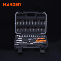 ชุดประแจบล็อก 46 ชิ้น 1/4" HARDEN 510346