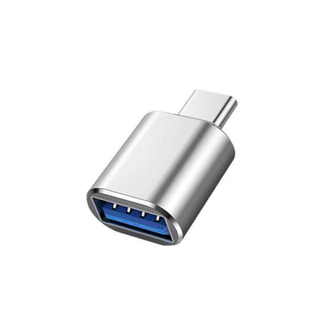 hyra-อะลูมิเนียม-usb-type-c-อะแดปเตอร์ตัวผู้เป็นตัวแปลงสายโอทีจีตัวเมีย-usb3-0แบบพกพา-typec-สำหรับ-macbook-air-และสมาร์ทโฟน