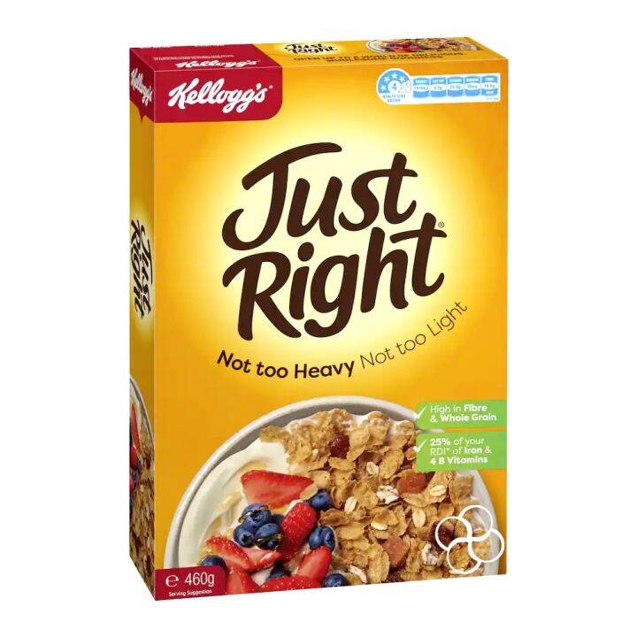Kellogg's Just Right Original Cereal 460g Lazada PH