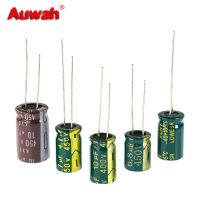 10-100pcs High Frequency Aluminum Electrolytic Capacitor 400V 2.2UF 4.7UF 6.8UF 10UF 15UF 22UF 33UF 47UF 68UF 82UF 100UF 220uF WATTY Electronics