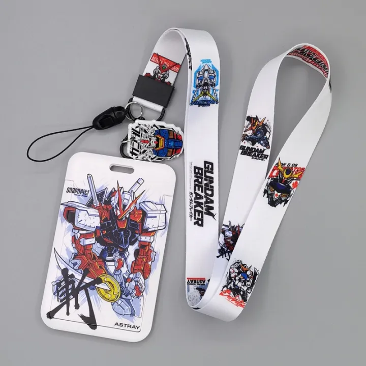 1-set-japanese-anime-card-cases-card-lanyard-key-lanyard-cosplay-badge-id-cards-holders-neck-straps-keychains