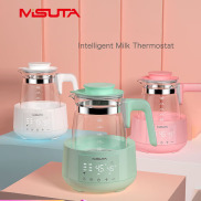 Bình đun sôi hâm nước pha sữa Misuta thông minh giữ nhiệt điều khiển từ xa