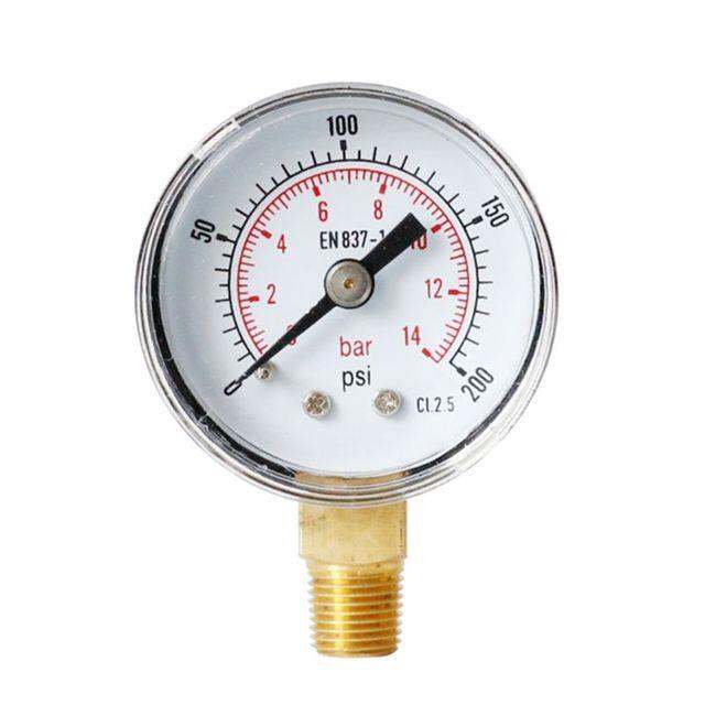 40mm-face-pressure-gauge-1-8-bspt-bottom-mount-153060-100160-200-300-bar-for-air-gas-liquid