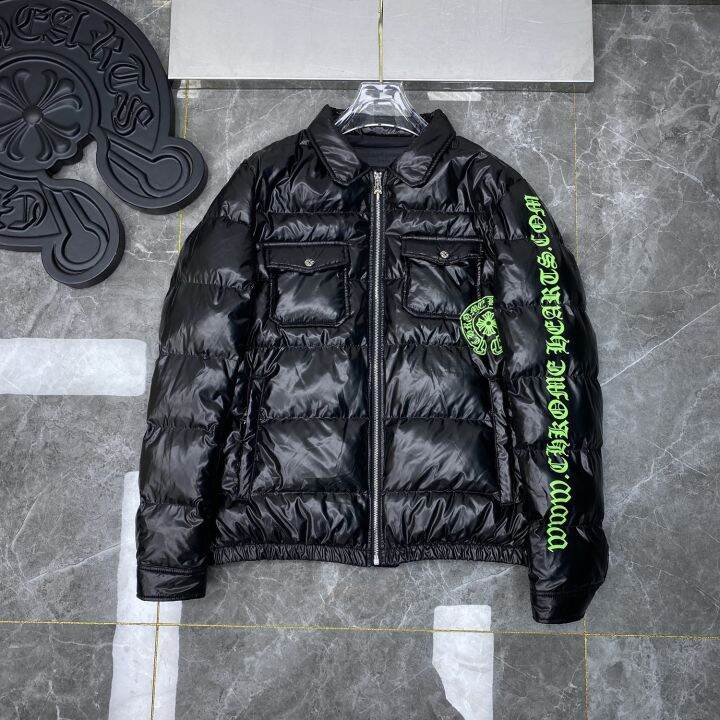 21Ss Correct Version Chrome Hearts Winter Down Jacket Series Charity