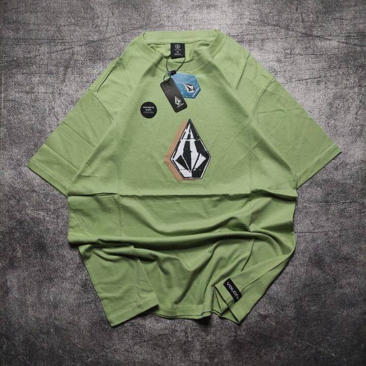 เสื้อยืด-ลาย-volcom-green-qc7311623