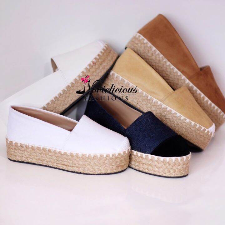 Novielicious Platform Espadrilles ONHAND 1inch high Lazada PH