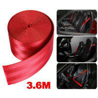 รถ 3.6M ที่นั่งเข็มขัด Webbing โพลีเอสเตอร์ที่นั่ง Lap Retractable ไนลอนความปลอดภัยสายรัด Cargo สายรัด Harnesses เรือแคนูที่นั่งปีนเขา-Siogue