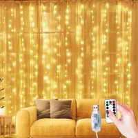 ZZOOI Fairy Lights 3M USB LED Curtain String Light Garland Festoon For Party Room Window New Year Christmas Outdoor Wedding Home Decor